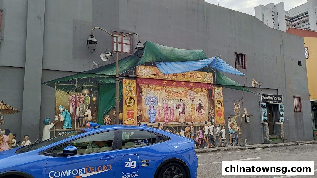 Cantonese Opera - Wall Mural by Yip Yew Chong