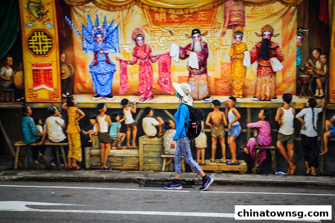 Cantonese Opera - Wall Mural by Yip Yew Chong