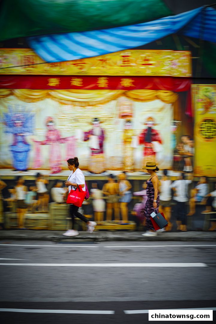 Cantonese Opera - Wall Mural by Yip Yew Chong