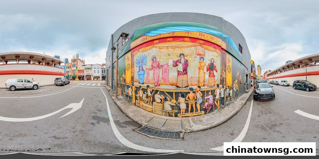Cantonese Opera - Wall Mural by Yip Yew Chong