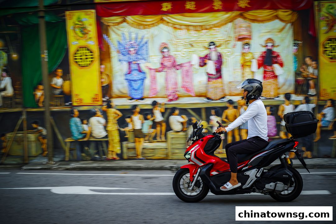 Cantonese Opera - Wall Mural by Yip Yew Chong