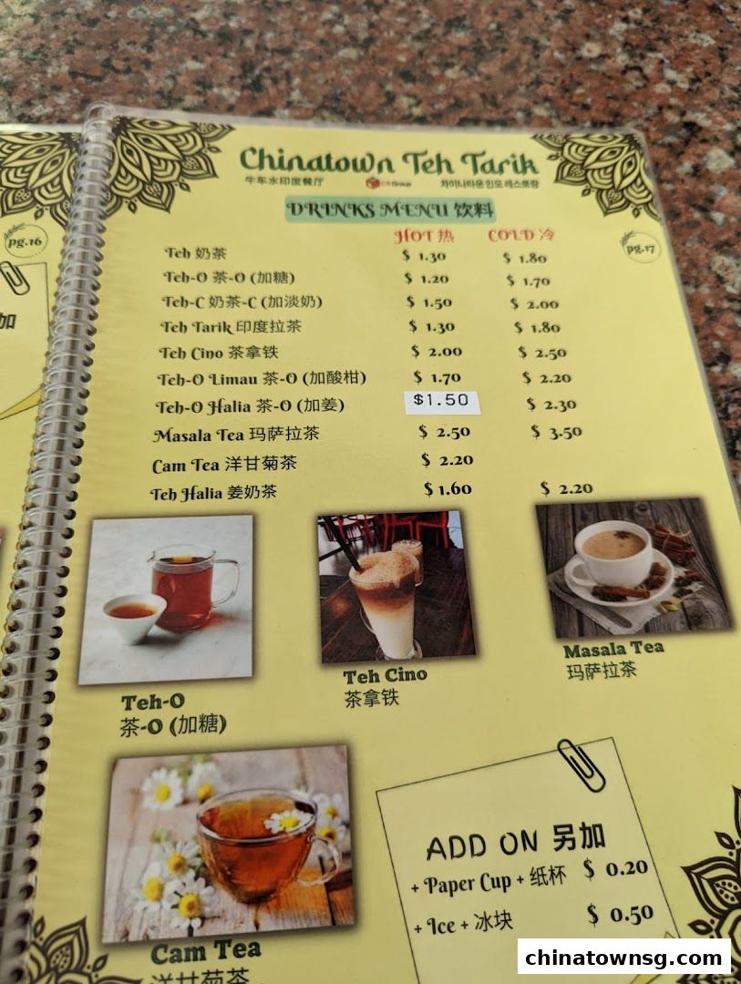 Chinatown Teh Tarik