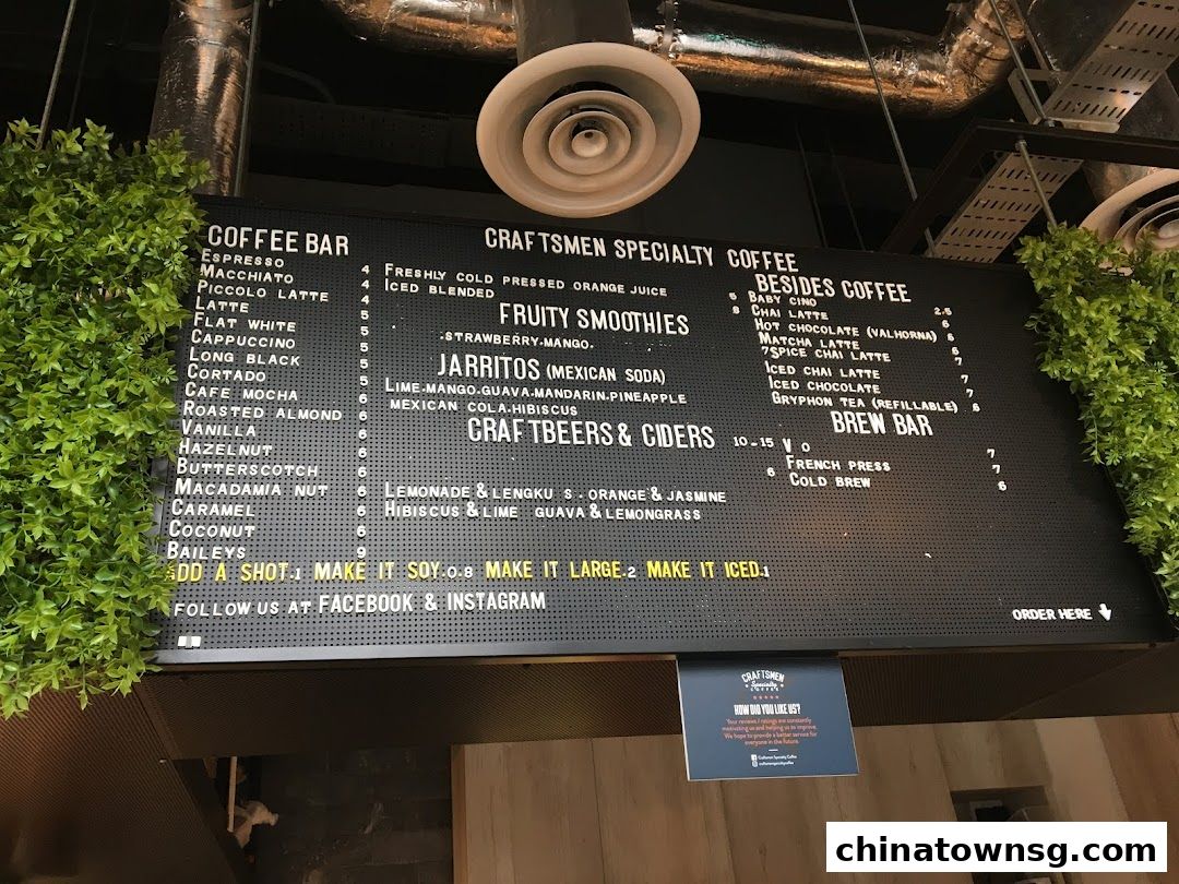 Craftsmen Coffee Clarke Quay Central