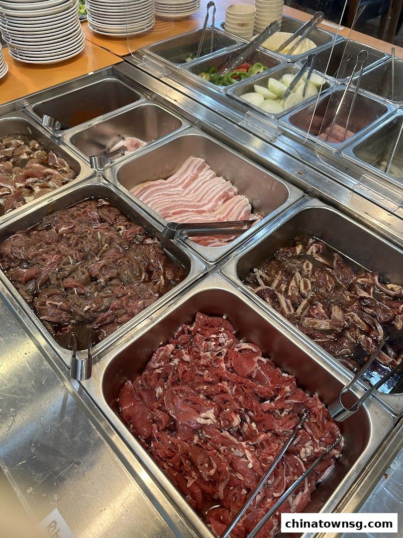 Danji Korean BBQ Buffet Chinatown Point