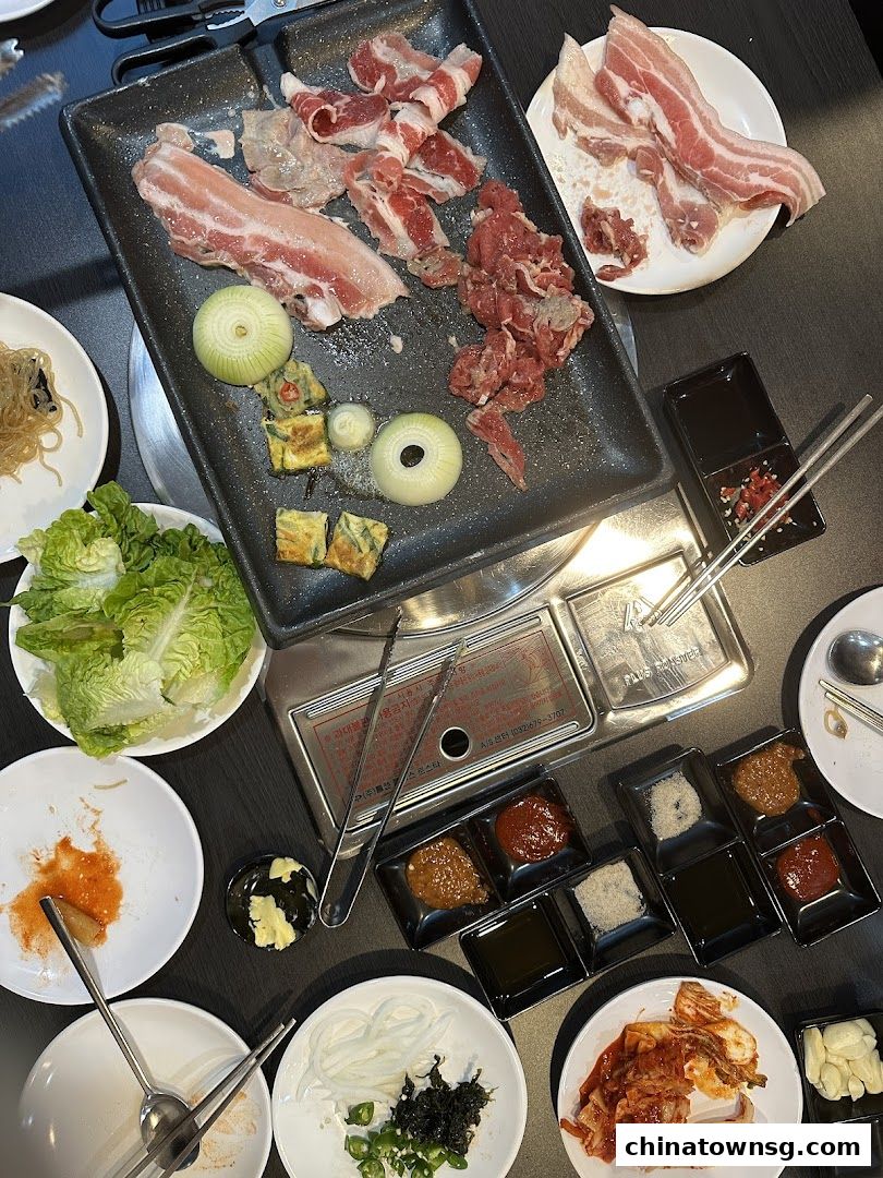 Danji Korean BBQ Buffet Chinatown Point