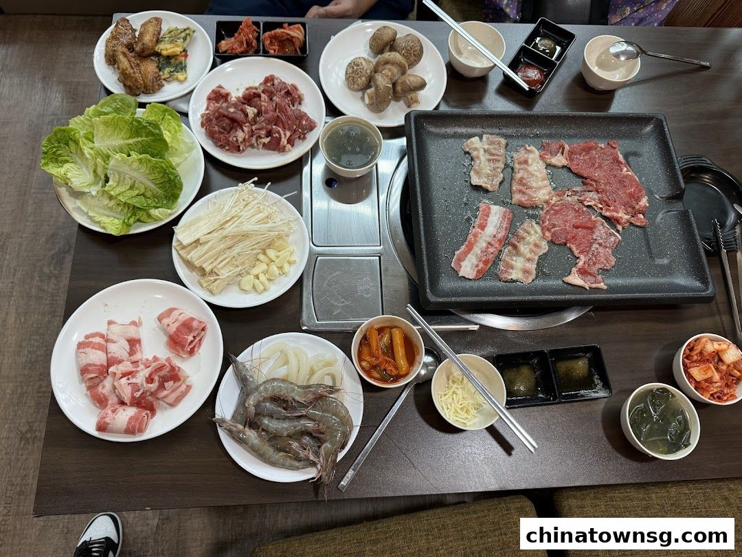 Danji Korean BBQ Buffet Chinatown Point