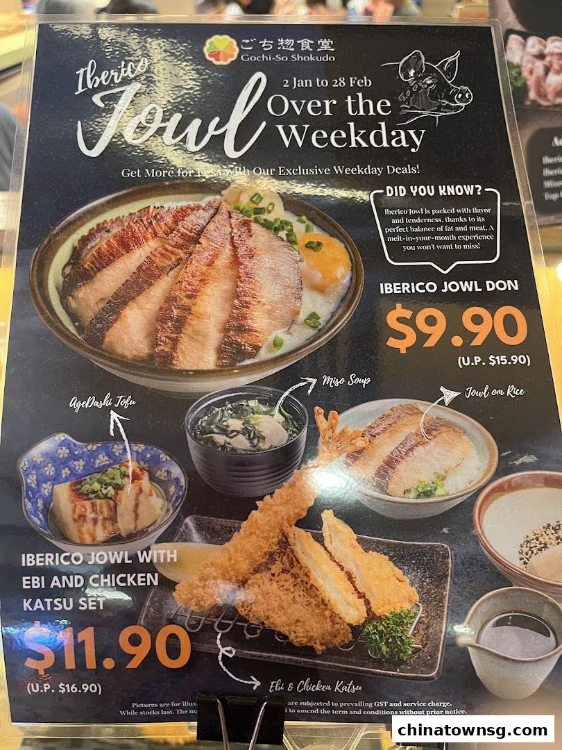 Gochi-So Shokudo Japanese Restaurant ごち惣食堂  Chinatown Point