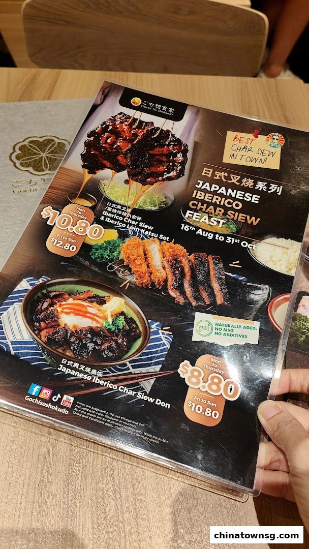 Gochi-So Shokudo Japanese Restaurant ごち惣食堂  Chinatown Point