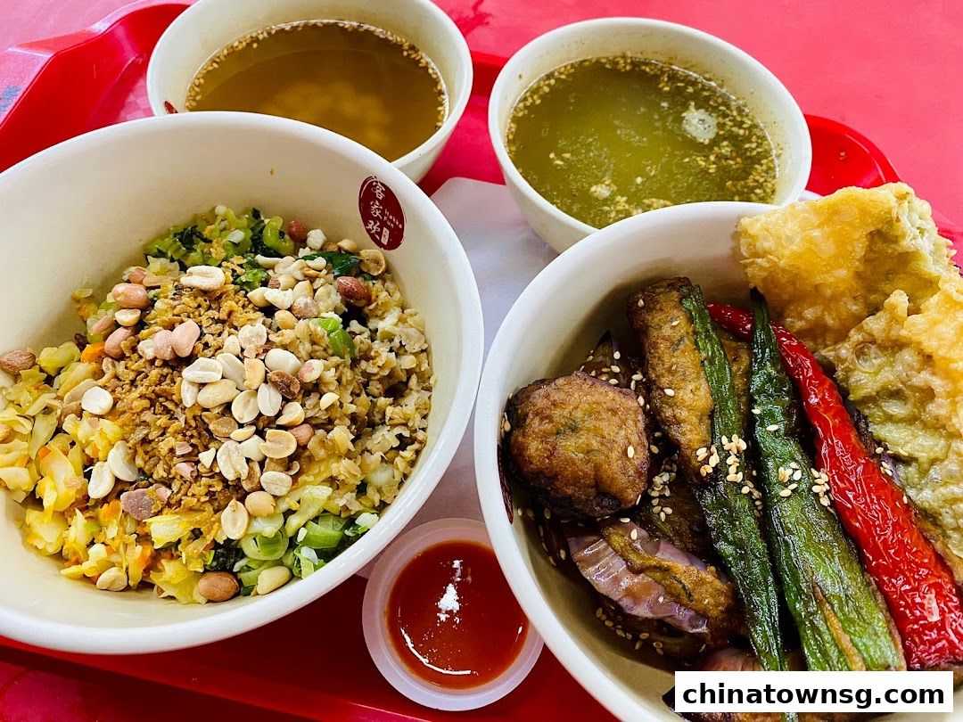 Hakka Fun HamCha  Yong Tou Fu  Lei Cha  Thunder Tea Rice 