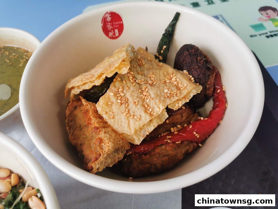 Hakka Fun HamCha  Yong Tou Fu  Lei Cha  Thunder Tea Rice 