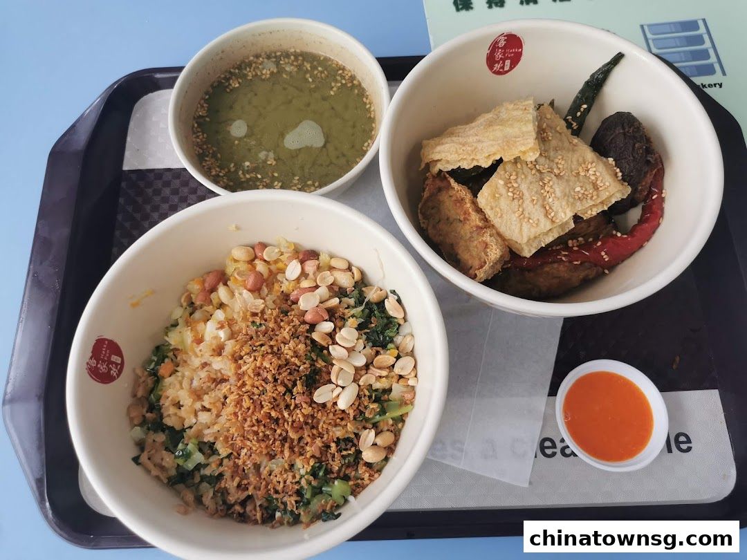 Hakka Fun HamCha  Yong Tou Fu  Lei Cha  Thunder Tea Rice 