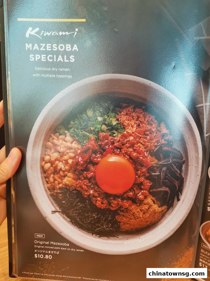 Kiwami Ramen  Gyoza Bar Chinatown Point