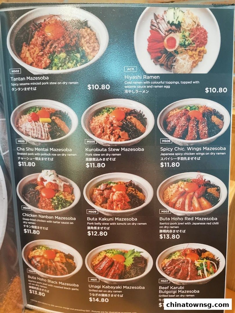 Kiwami Ramen  Gyoza Bar Chinatown Point