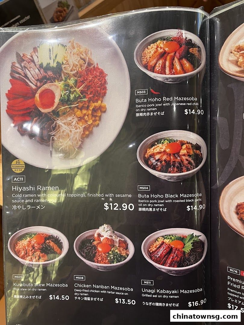 Kiwami Ramen  Gyoza Bar Chinatown Point