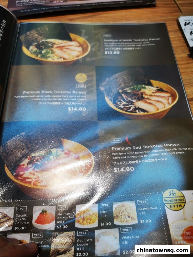 Kiwami Ramen  Gyoza Bar Chinatown Point