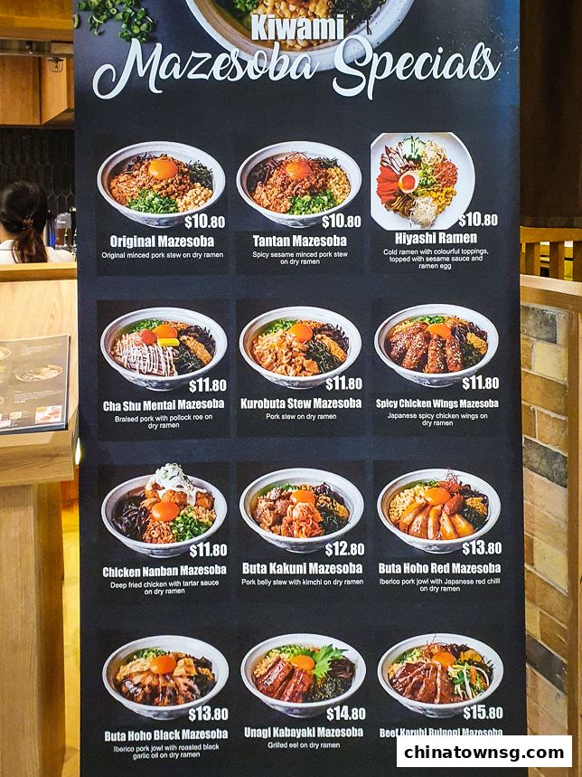 Kiwami Ramen  Gyoza Bar Chinatown Point