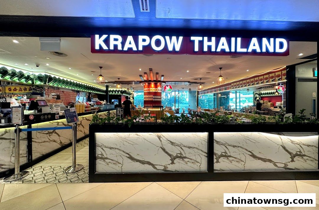 Kra Pow Thai Restaurant Chinatown Point