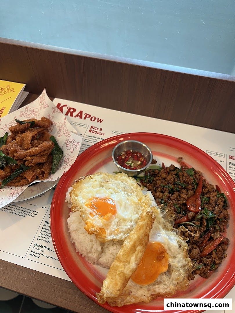 Kra Pow Thai Restaurant Chinatown Point
