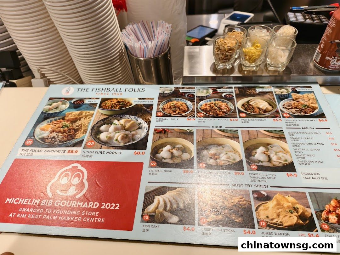 LiXin Teochew Fishball Noodles - Chinatown Point