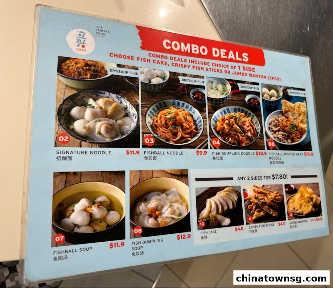 LiXin Teochew Fishball Noodles - Chinatown Point