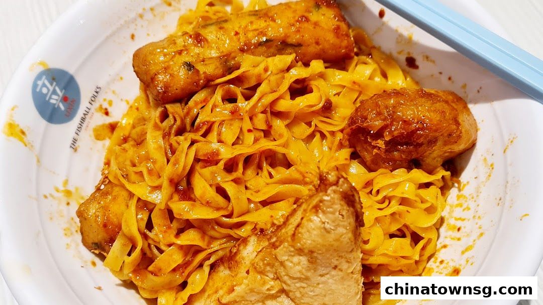 LiXin Teochew Fishball Noodles - Chinatown Point