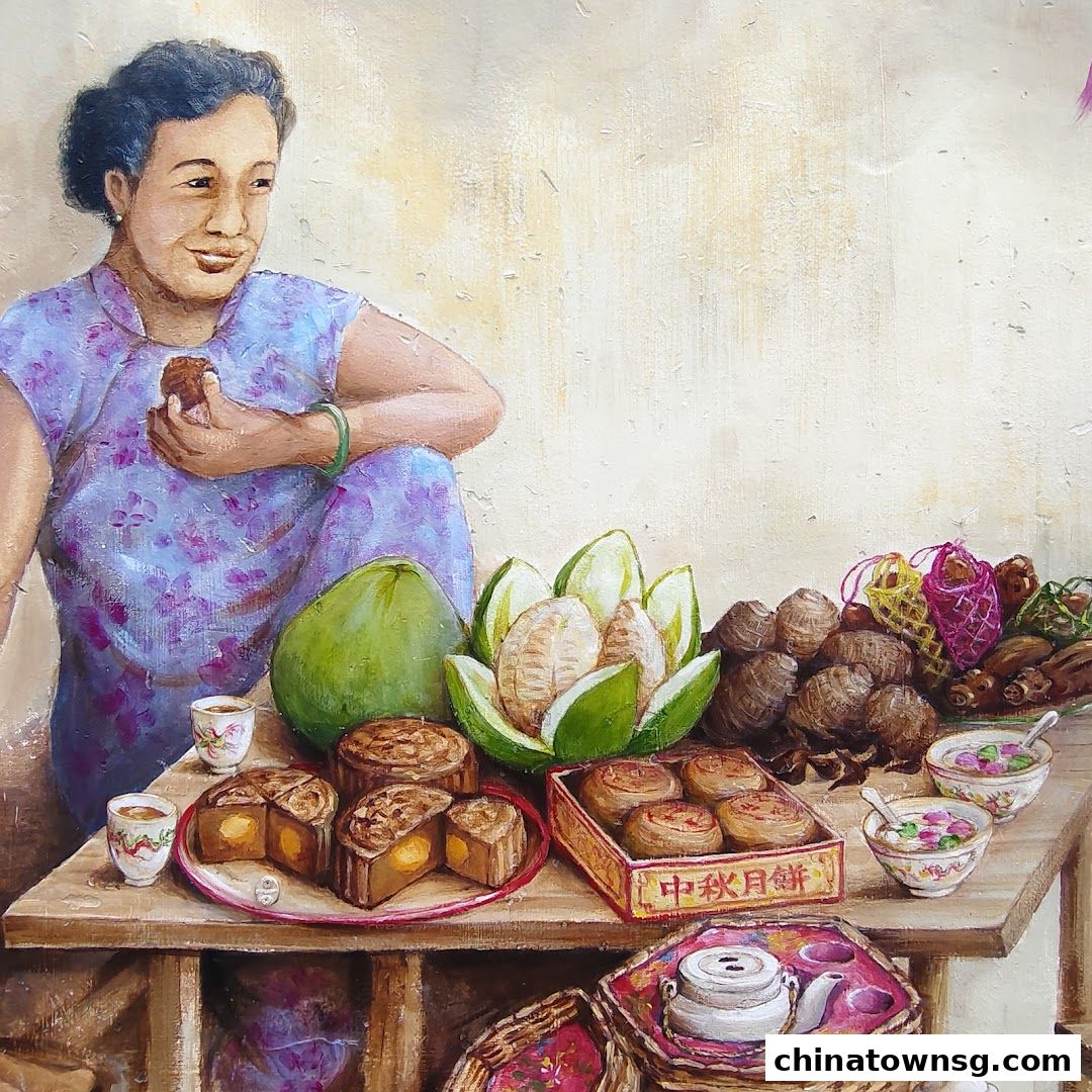 Mid Autumn Festival Mural