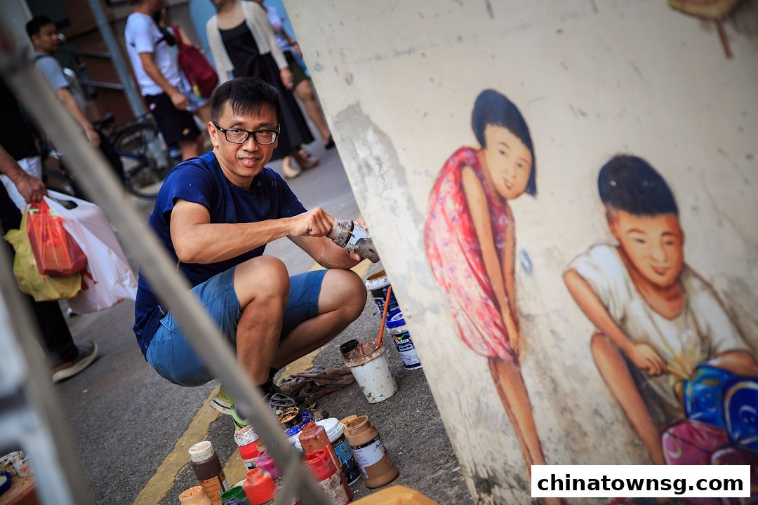 Mid Autumn Festival Mural