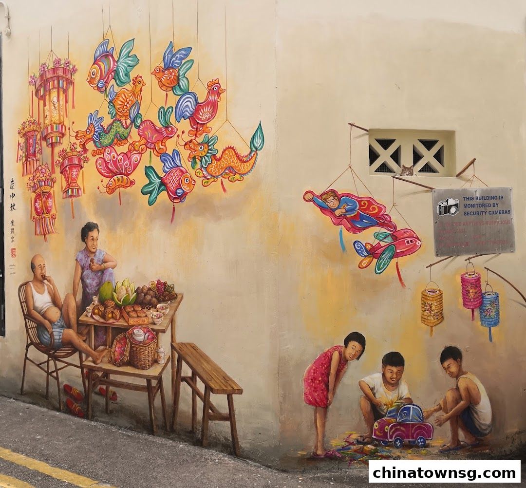 Mid Autumn Festival Mural