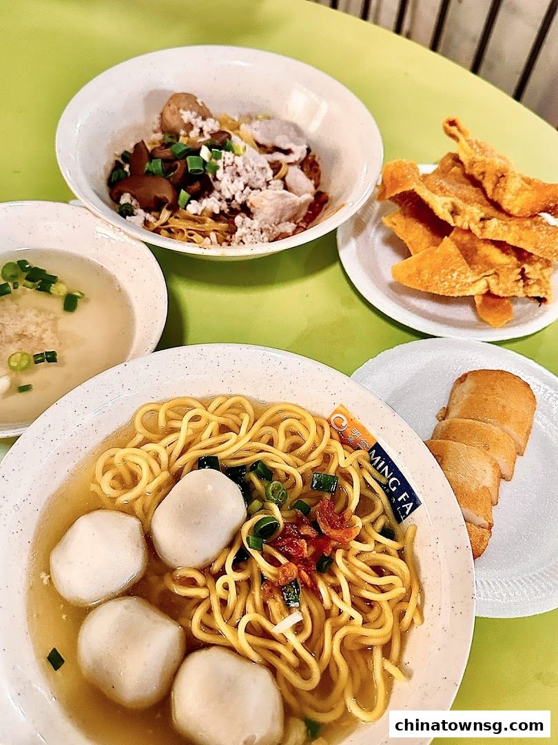 Ming Fa Fishball  Chinatown