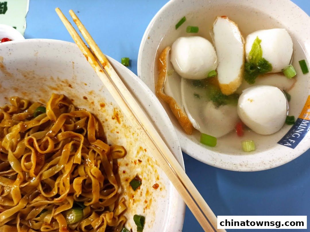 Ming Fa Fishball  Chinatown
