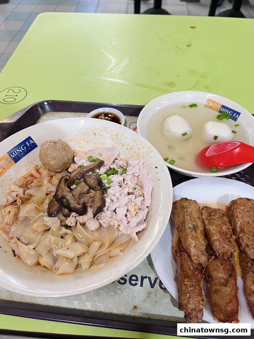 Ming Fa Fishball  Chinatown