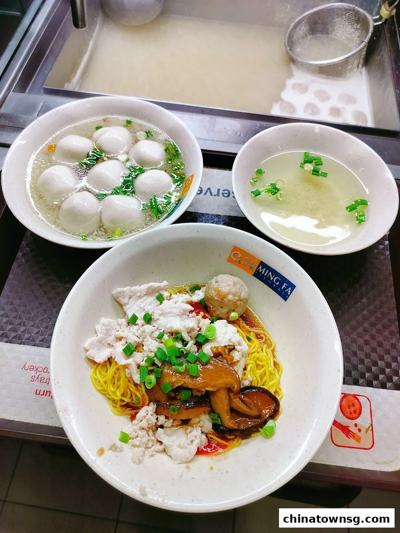 Ming Fa Fishball  Chinatown