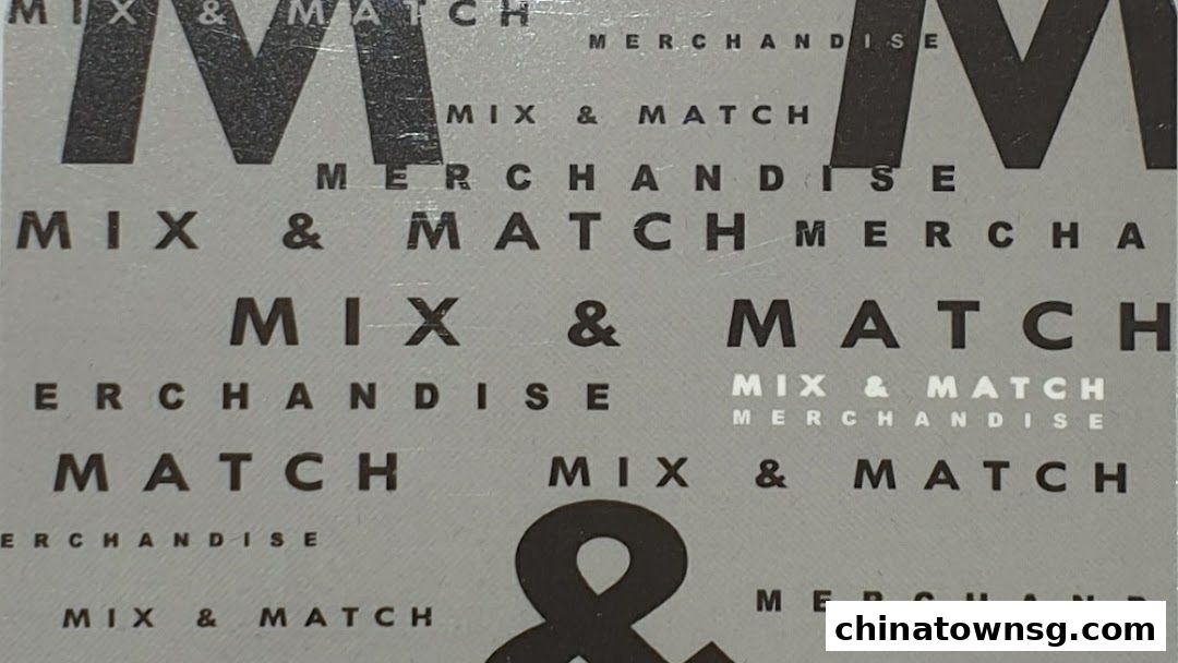 Mix  Match Merchandise