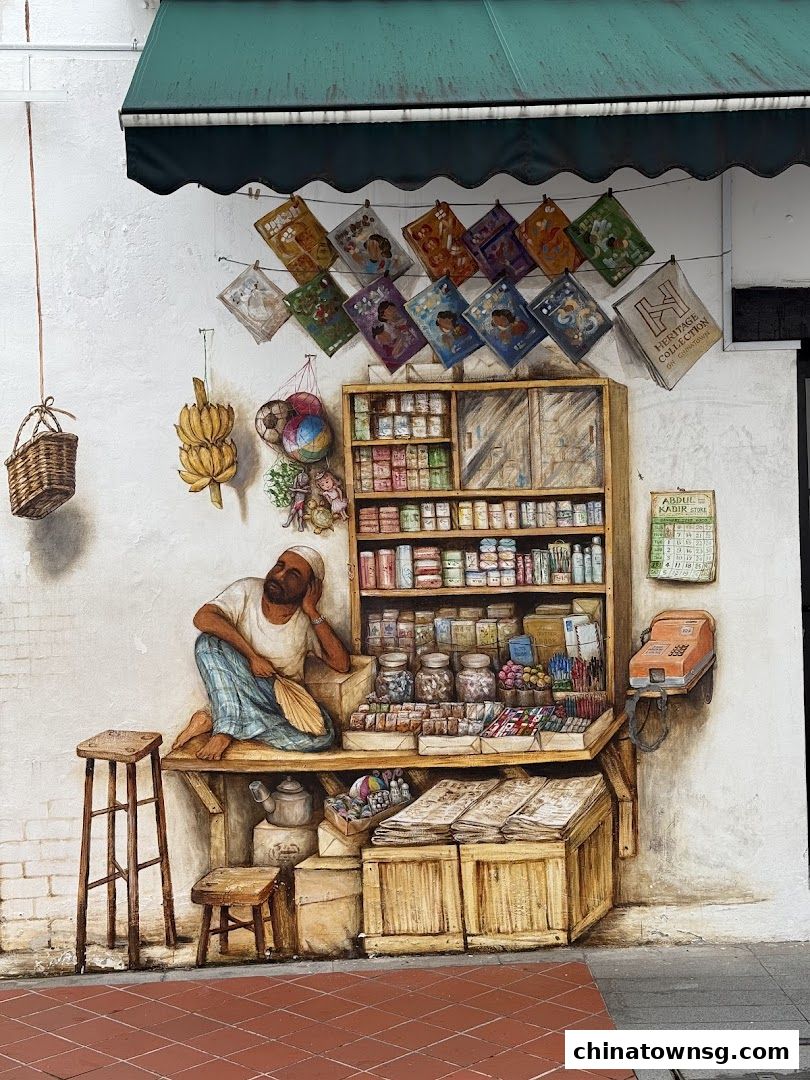 Paper Mask  Puppet Seller by Yip Yew Chong