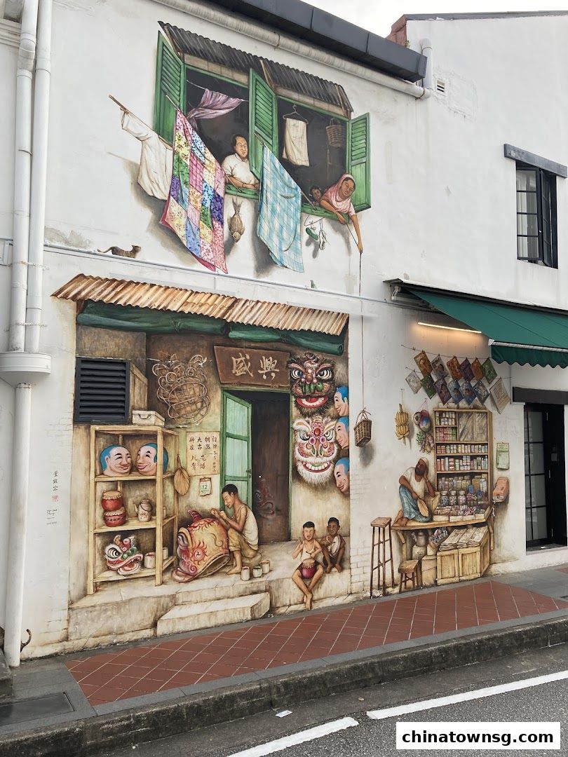 Paper Mask  Puppet Seller by Yip Yew Chong