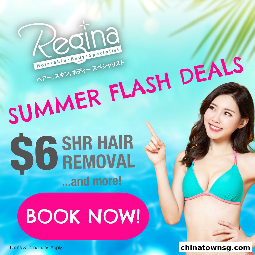 SHR Hair Removal in Singapore by Regina Hair Removal Specialist The Central