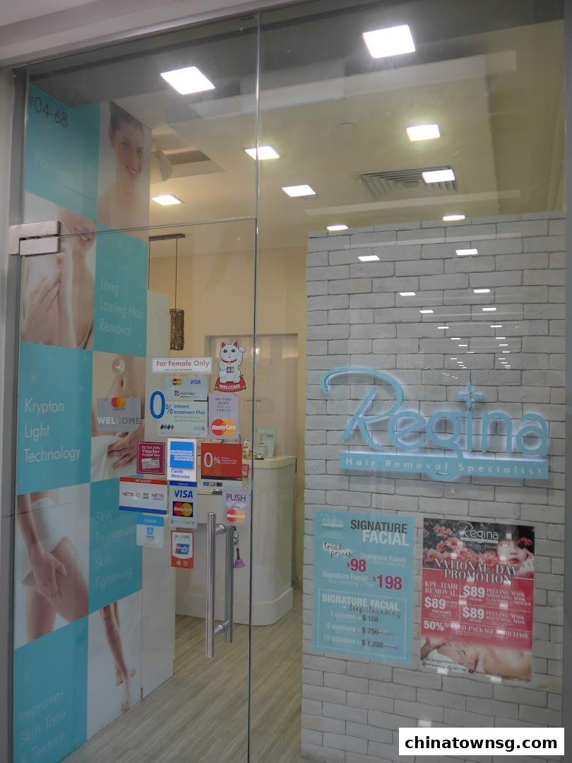 SHR Hair Removal in Singapore by Regina Hair Removal Specialist The Central