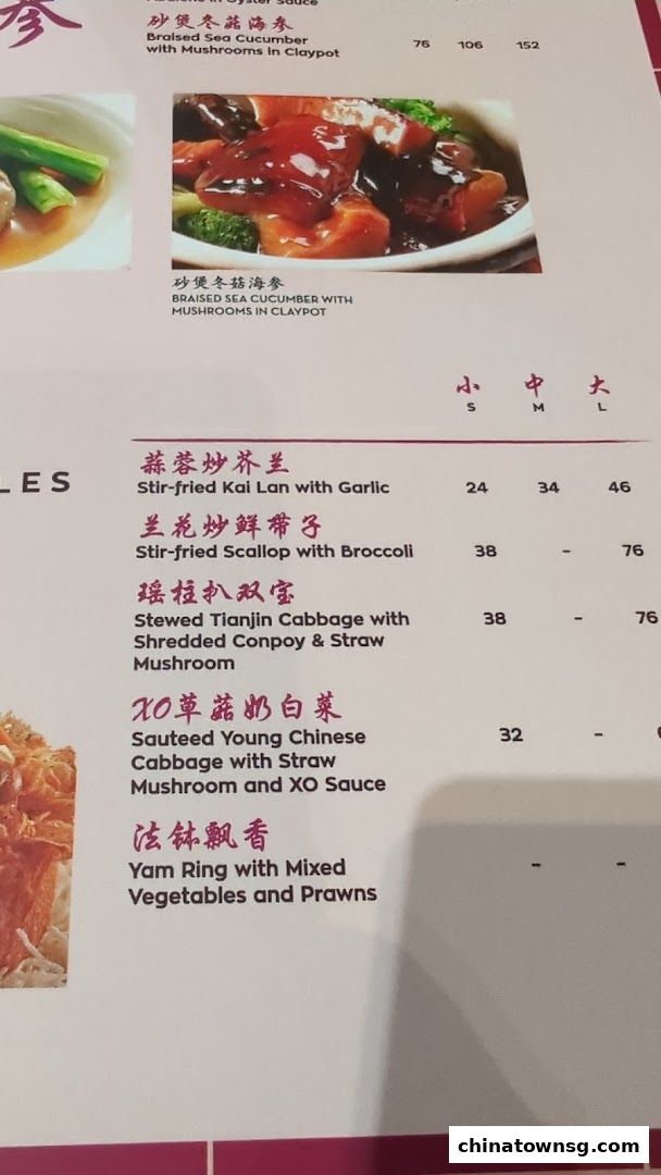 Spring Court Chinese Restaurant Singapore