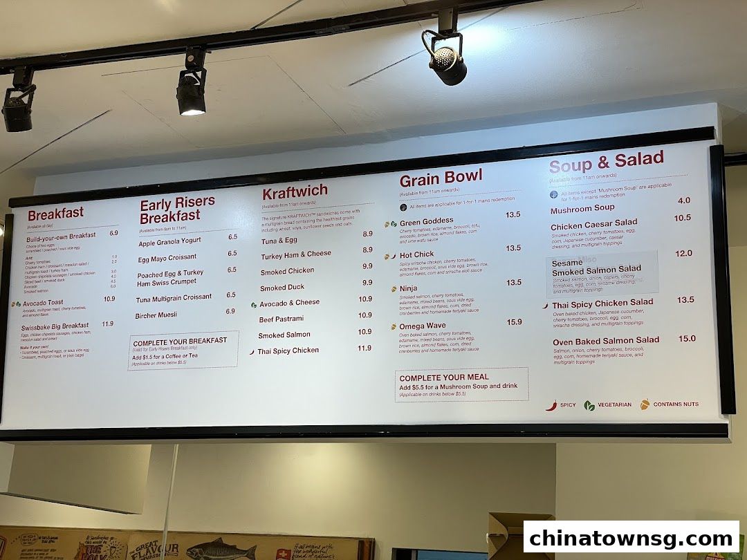 Swissbake Cafe - The Central