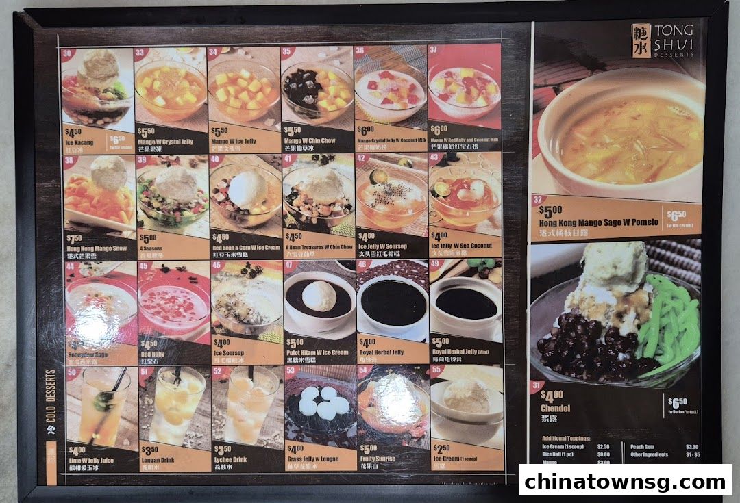 Tong Shui Desserts