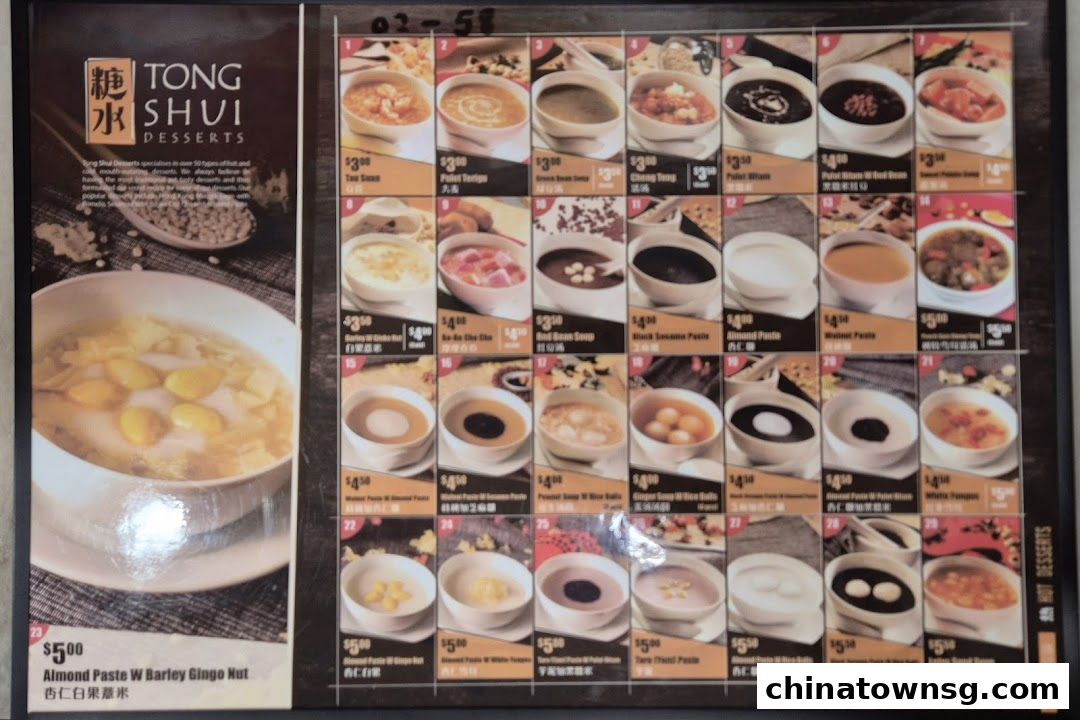 Tong Shui Desserts