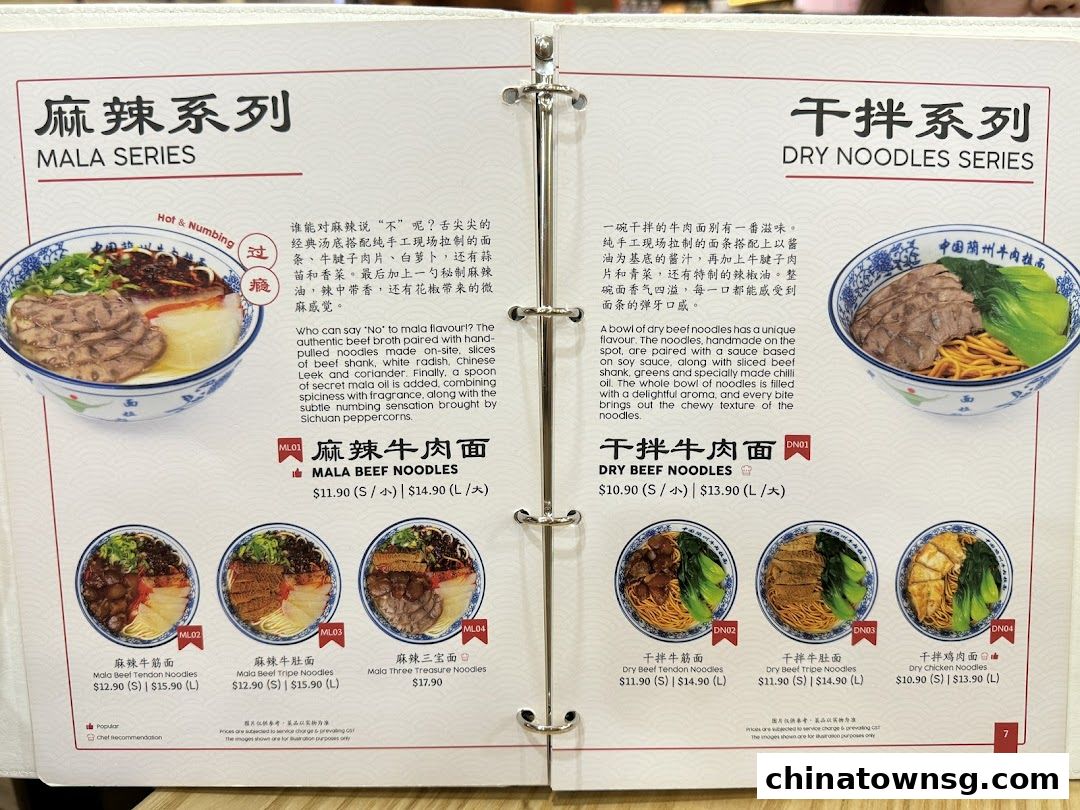 Tongue Tip Lanzhou Beef Noodles Chinatown Point