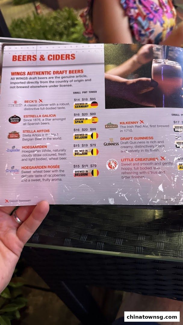 Wings Bar  Grill