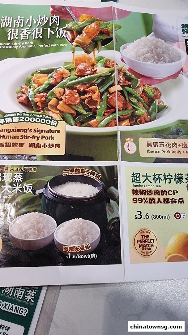 Xiang Xiang Hunan Cuisine 湘香湖南菜 Chinatown