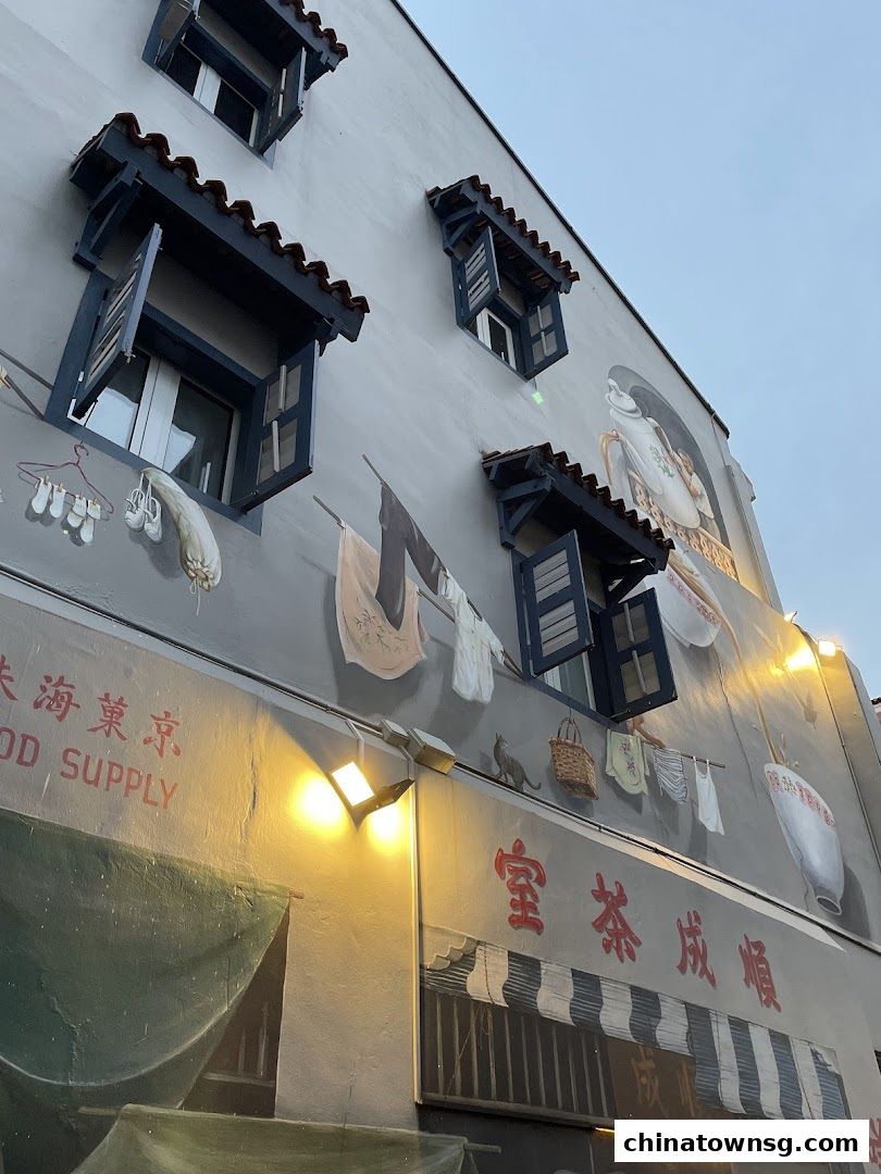 Yong Kee Food Supply Wall Mural