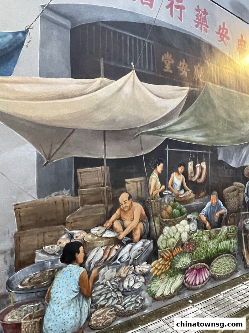 Yong Kee Food Supply Wall Mural