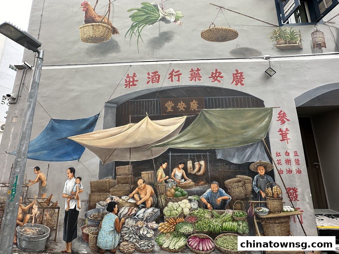 Yong Kee Food Supply Wall Mural