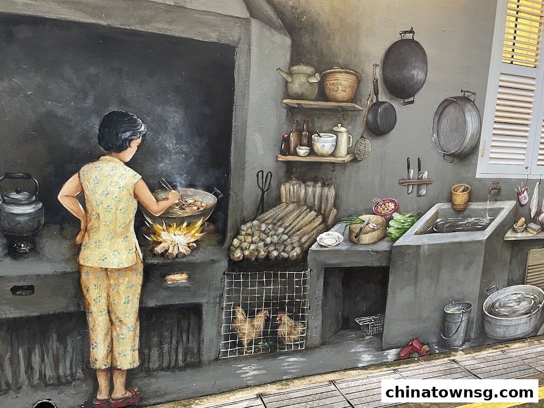 Yong Kee Food Supply Wall Mural