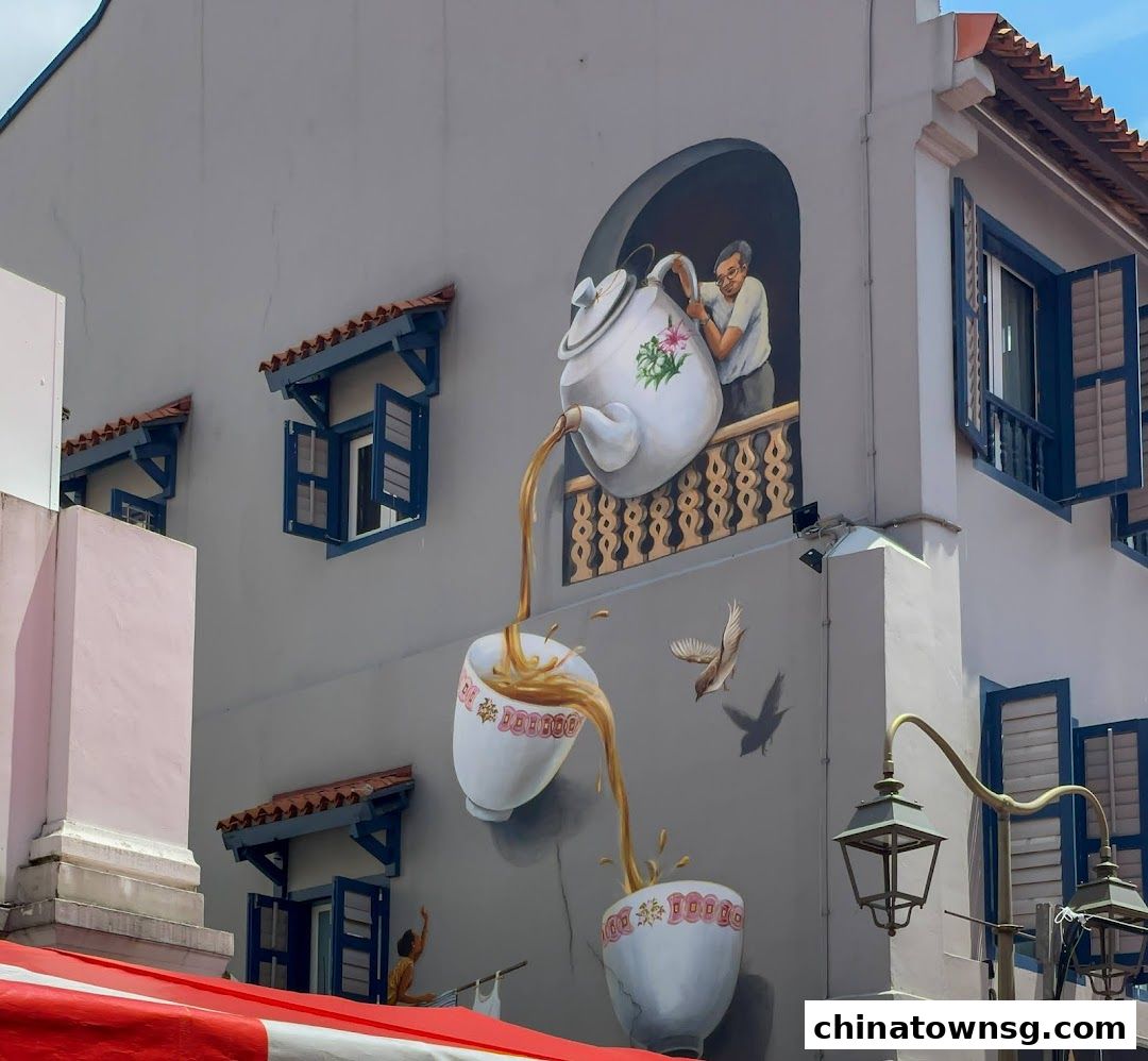 Yong Kee Food Supply Wall Mural