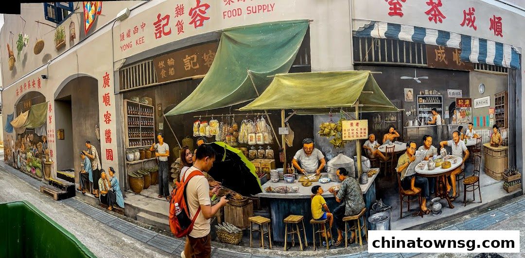 Yong Kee Food Supply Wall Mural